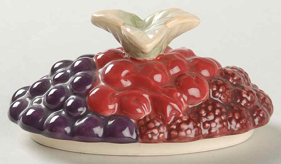 Jamberry Lid for Sculpted Deviled Egg Bowl by Pfaltzgraff-1