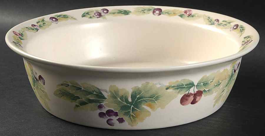 Jamberry 9" Round Vegetable Bowl by Pfaltzgraff-1