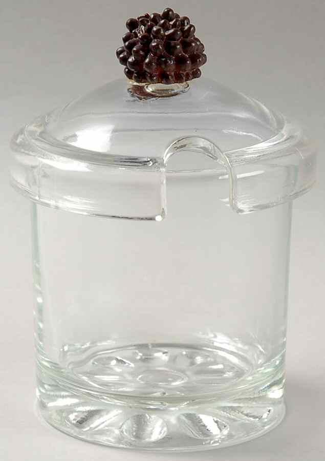 Jamberry Glassware Jam/Jelly & Lid by Pfaltzgraff-1