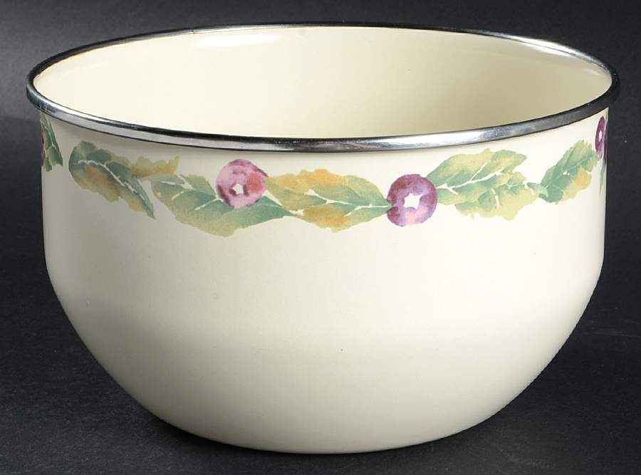 Jamberry 7" Metal Bowl by Pfaltzgraff-1