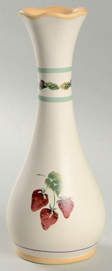 Jamberry 8" Bud Vase by Pfaltzgraff-1