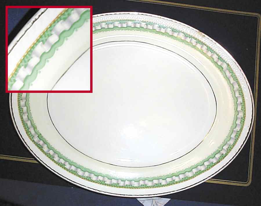 PTL8 Green Dinner Plate by Portland-1