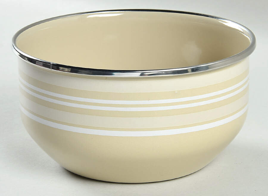 Cappuccino 5 3/4" Metal Bowl by Pfaltzgraff-1