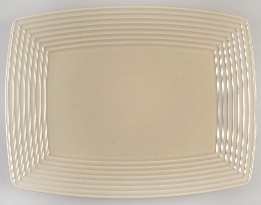 Cappuccino 15" Rectangular Tray by Pfaltzgraff-1