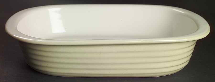 Cappuccino 11" Rectangular Baker by Pfaltzgraff-1