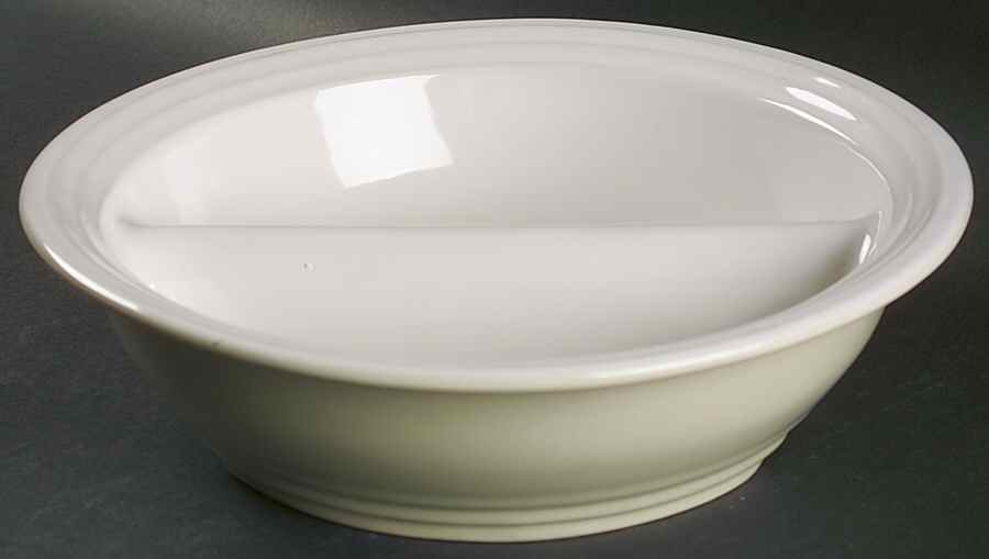 Cappuccino Round Divided Vegetable Bowl by Pfaltzgraff-1