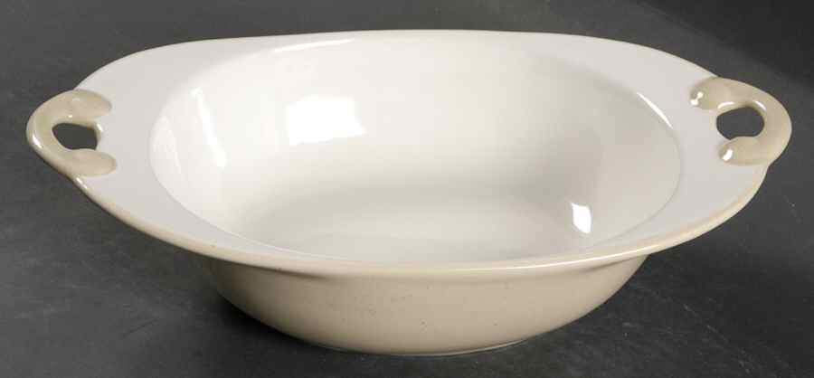 Cappuccino 11" Nesting Handled Oval Serving Bowl by Pfaltzgraff-1