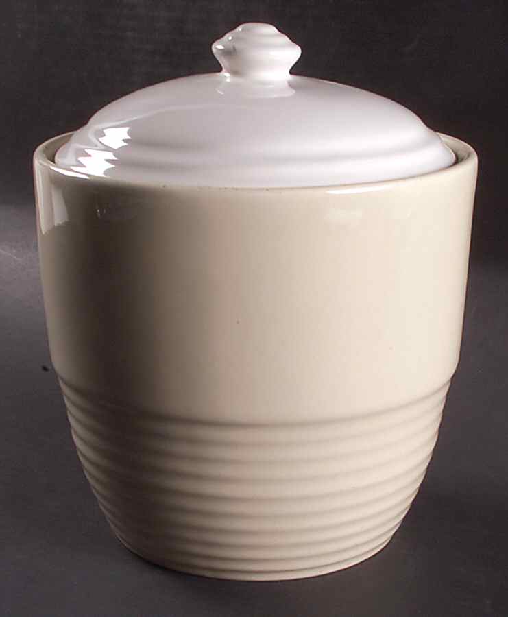 Cappuccino Large Canister & Lid by Pfaltzgraff-1