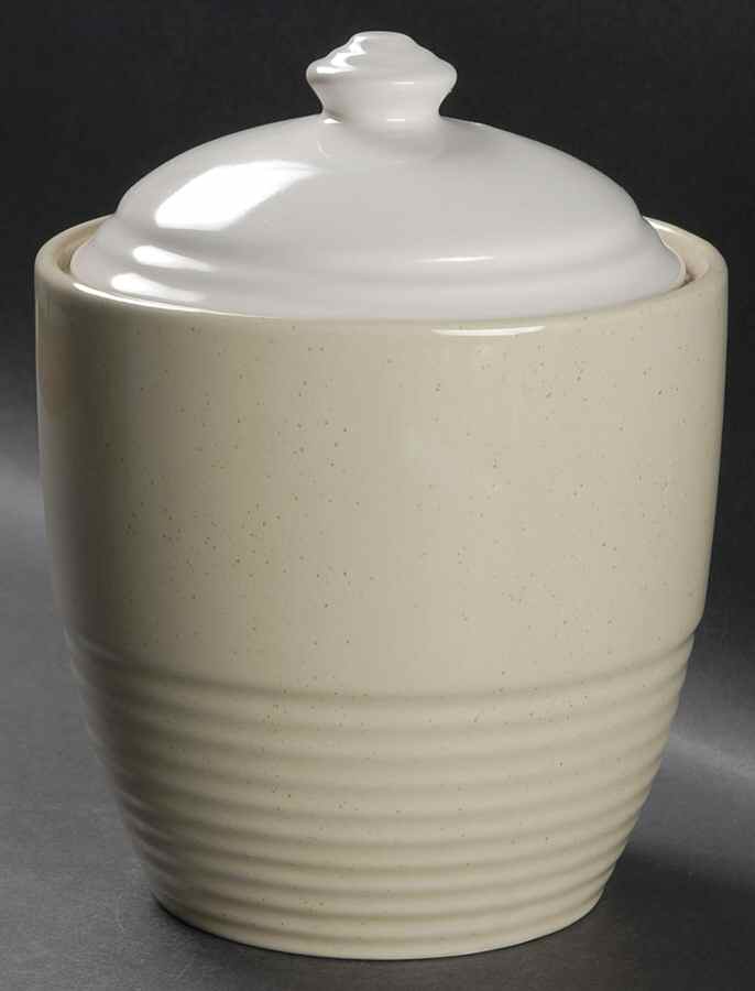 Cappuccino Small Canister & Lid by Pfaltzgraff-1