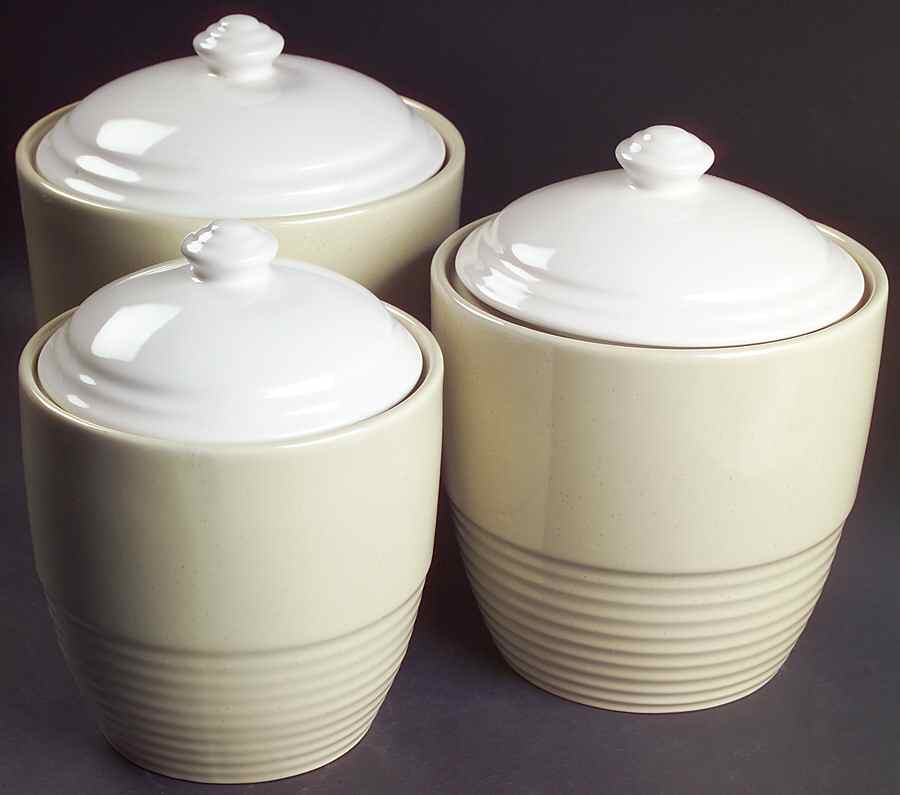 Cappuccino (3 Piece) Canister Set (Box Set) by Pfaltzgraff-1