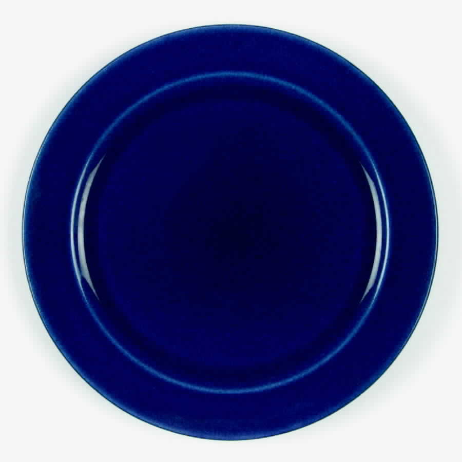 Caliente Sapphire Blue (Elite Shape) Dinner Plate by Paden City-1