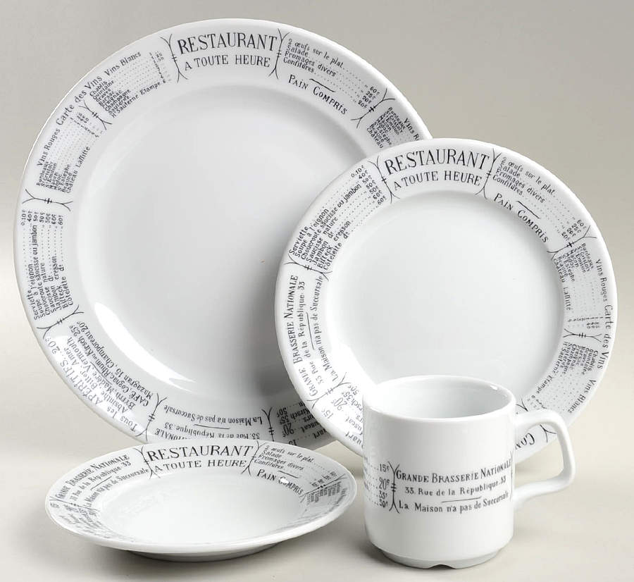 Brasserie 4 Piece Place Setting by Pillivuyt-1