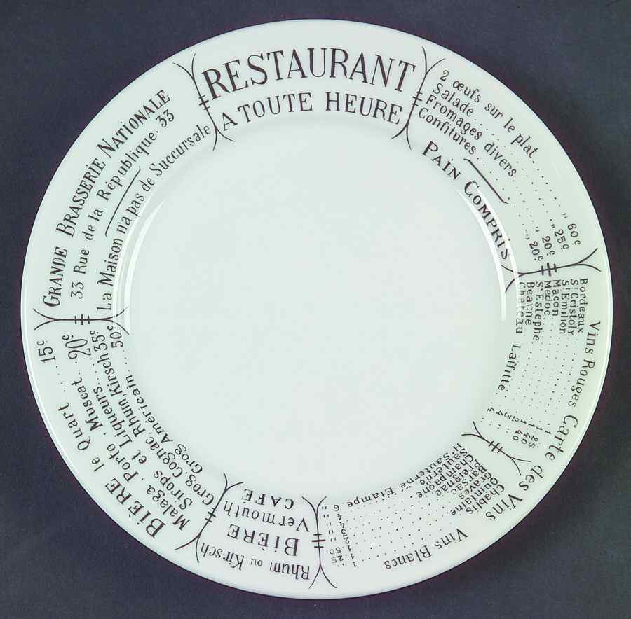 Brasserie Bread & Butter Plate by Pillivuyt-1