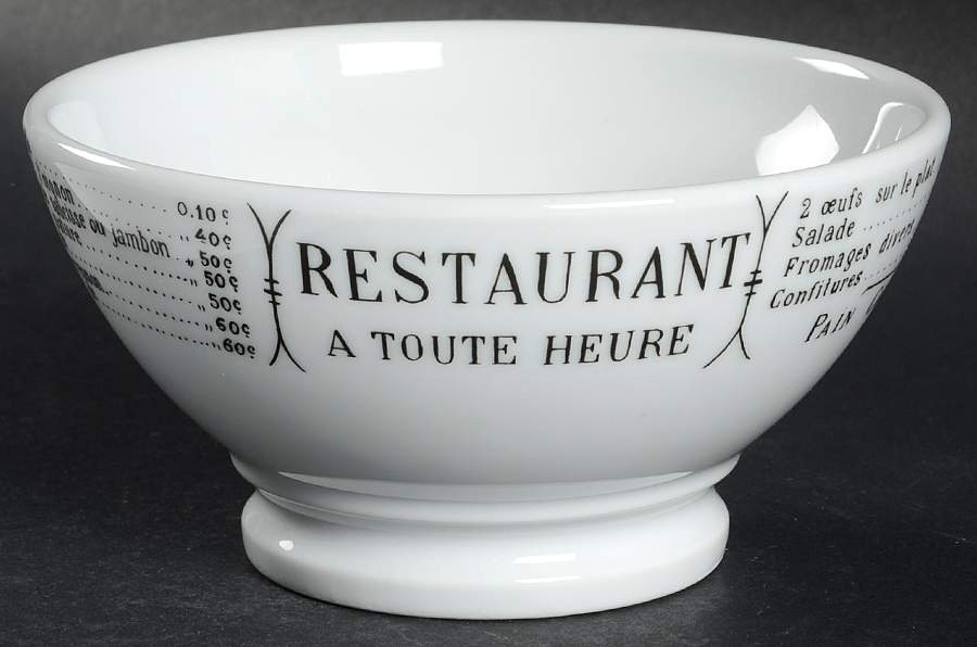 Brasserie Cafe Au Lait Bowl by Pillivuyt-1