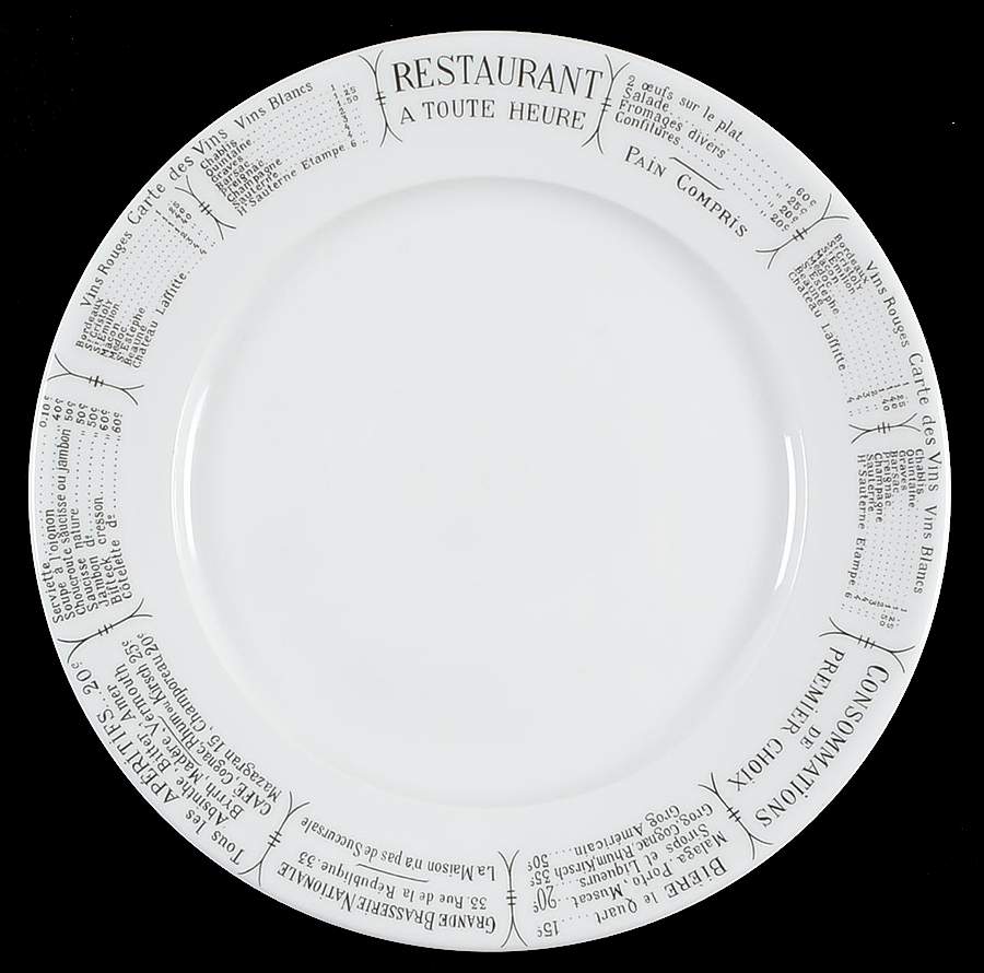 Brasserie Service Plate (Charger) by Pillivuyt-1