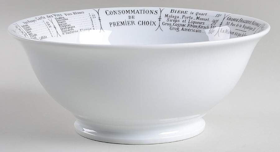 Brasserie 9" Salad Serving Bowl by Pillivuyt-1