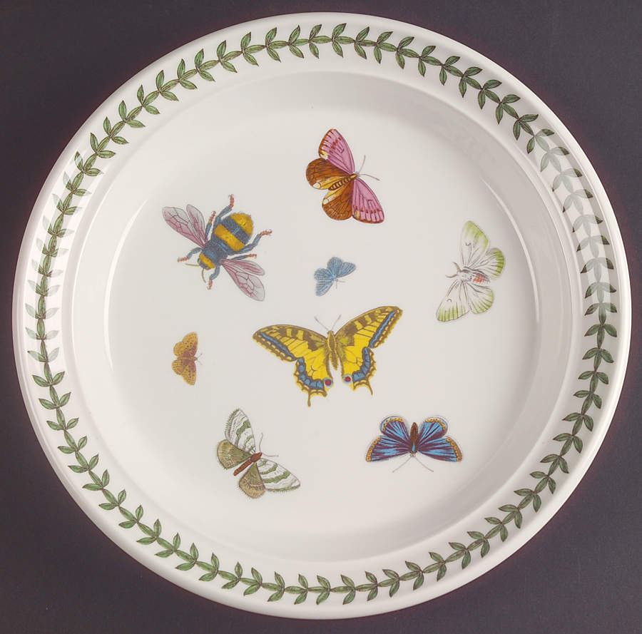 Botanic Garden Butterflies Salad Plate by Portmeirion-1