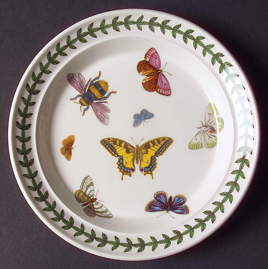 Botanic Garden Butterflies Bread & Butter Plate by Portmeirion-1