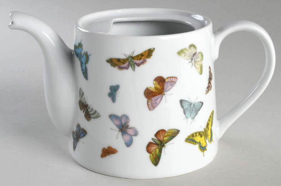 Botanic Garden Butterflies Teapot No Lid by Portmeirion-1