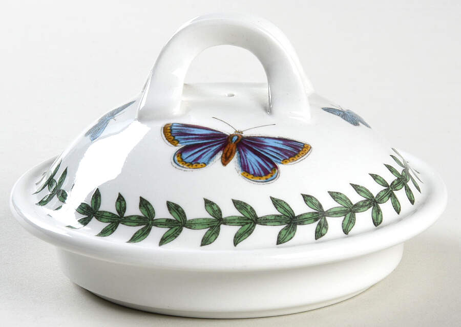 Botanic Garden Butterflies Lid for Teapot by Portmeirion-1
