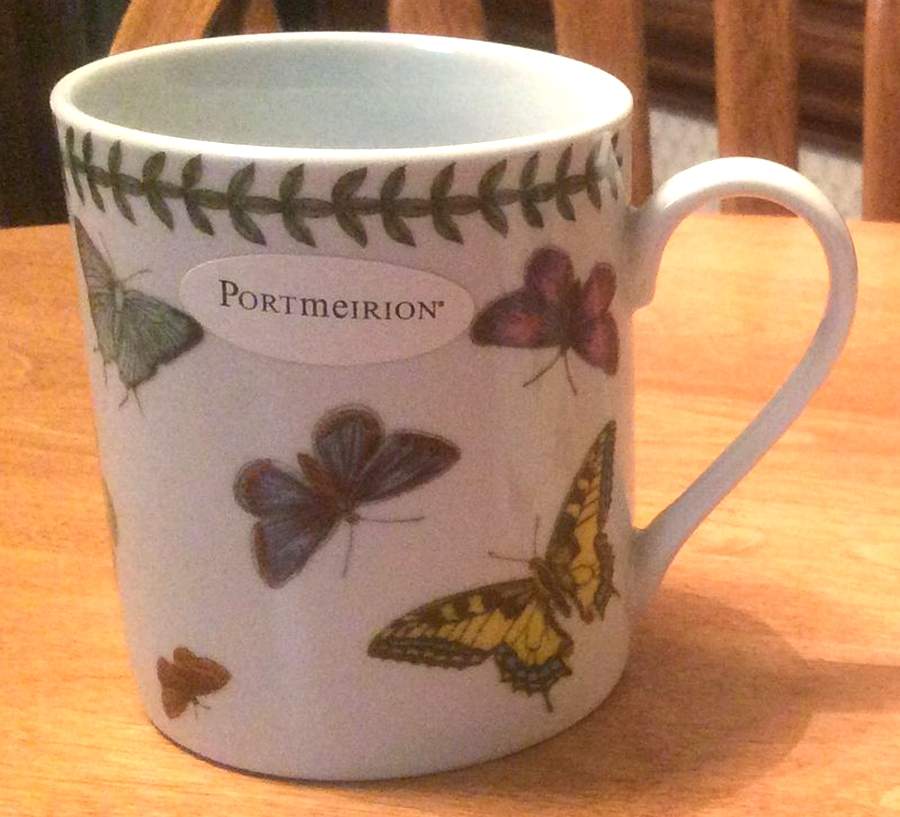 Botanic Garden Butterflies Mug by Portmeirion-1