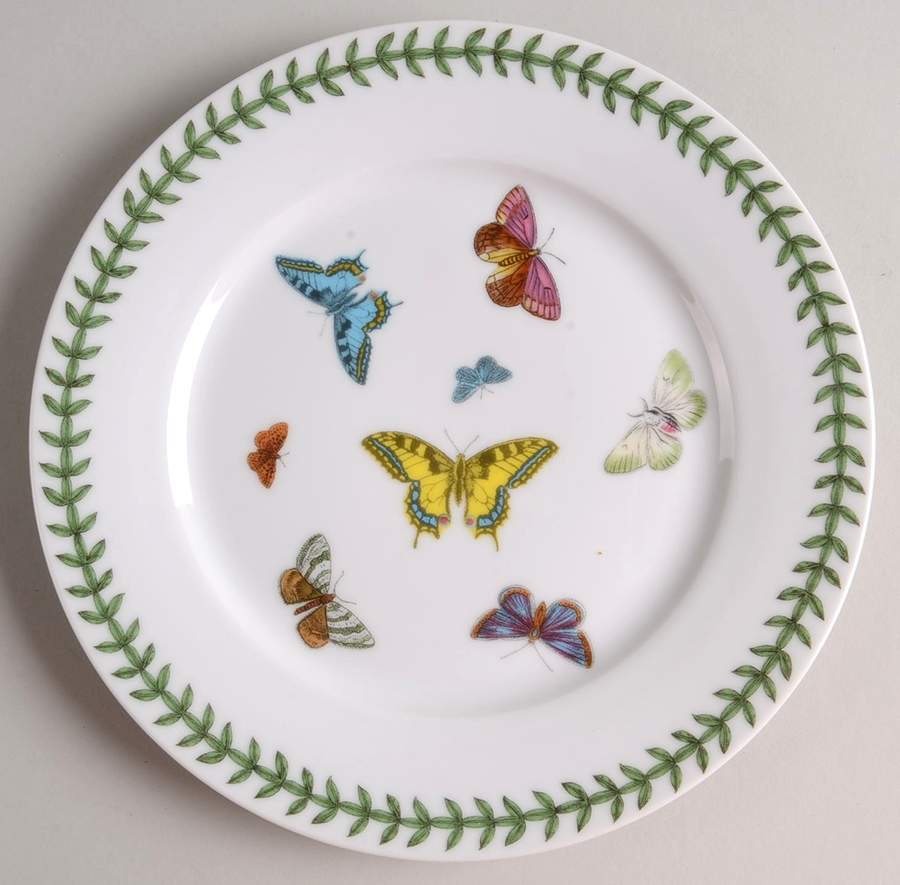 Botanic Garden Butterflies Salad Plate by Portmeirion-1