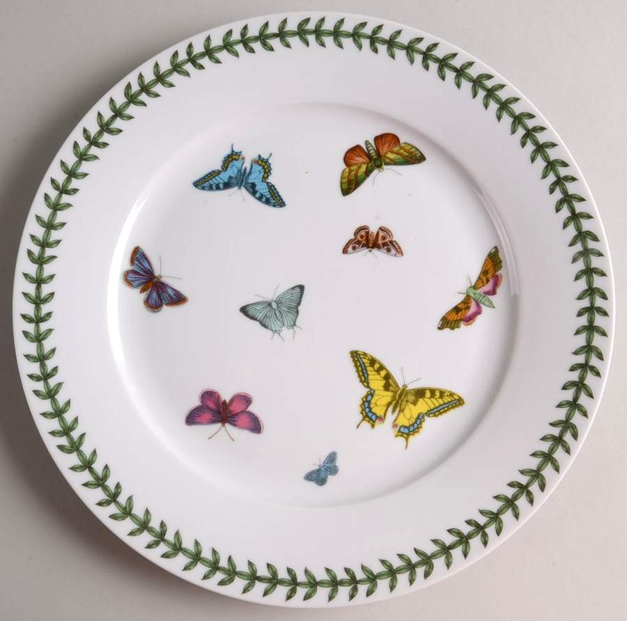 Botanic Garden Butterflies Dinner Plate by Portmeirion-1