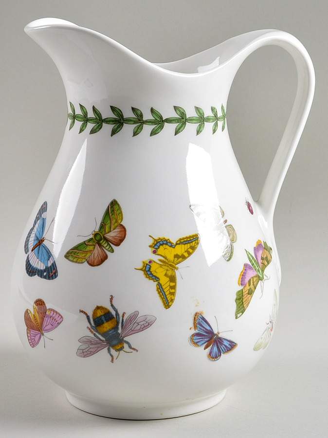 Botanic Garden Butterflies 56 Oz Pitcher by Portmeirion-1