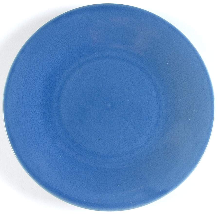 Crackle Blue Salad Plate by Pottery Barn China-1