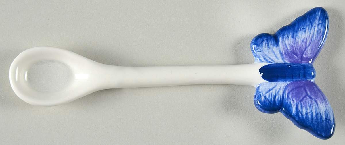 Botanic Garden Countertop Collection All Ceramic Sugar Spoon by Portmeirion-1