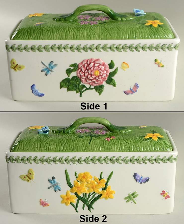 Botanic Garden Countertop Collection Bread Box by Portmeirion-1