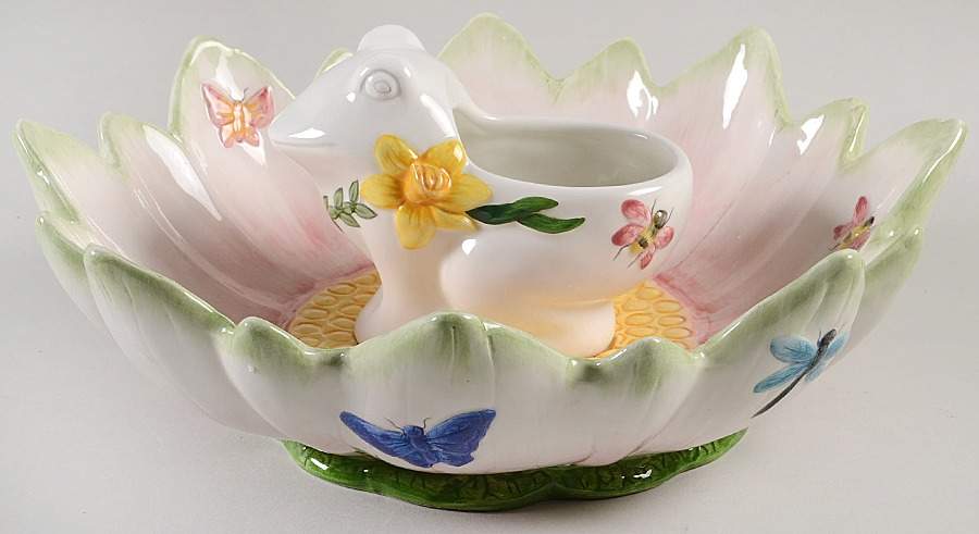 Botanic Garden Countertop Collection (2 Piece) Chip & Dip Set by Portmeirion-1