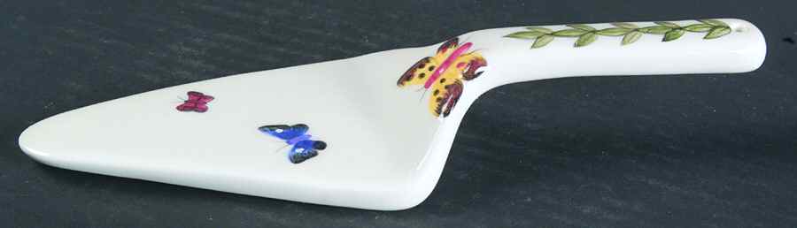 Botanic Garden Countertop Collection Solid Ceramic Embossed Pie/Cake Server by Portmeirion-1