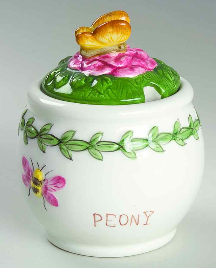 Botanic Garden Countertop Collection Lid for Figural Jam/Jelly by Portmeirion-1