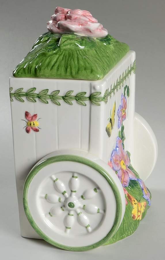 Botanic Garden Countertop Collection Figural Canister & Lid by Portmeirion-1