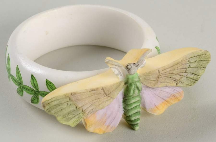 Botanic Garden Countertop Collection Resin Napkin Ring by Portmeirion-1