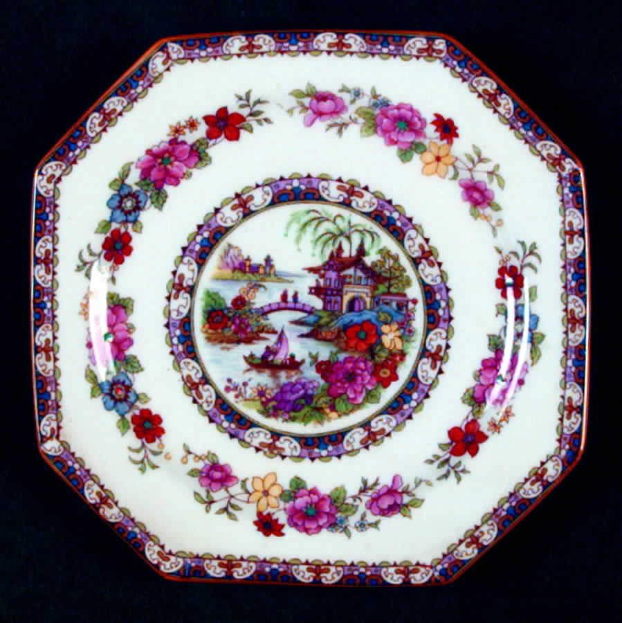 Manchu (Octagonal) Bread & Butter Plate by Paragon-1