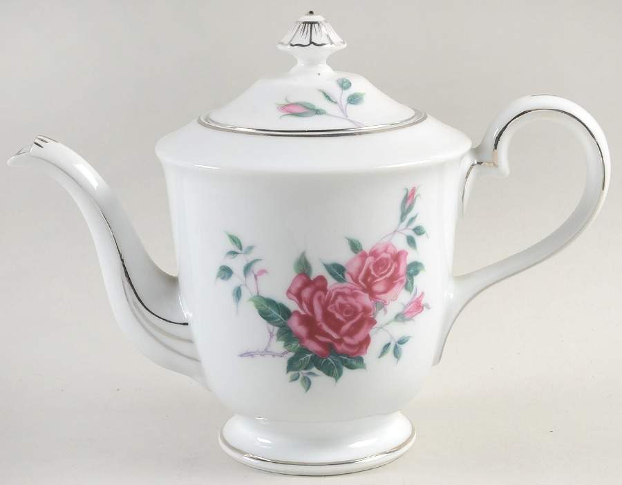 PLR4 Teapot & Lid by Pearl China (Japan)-1