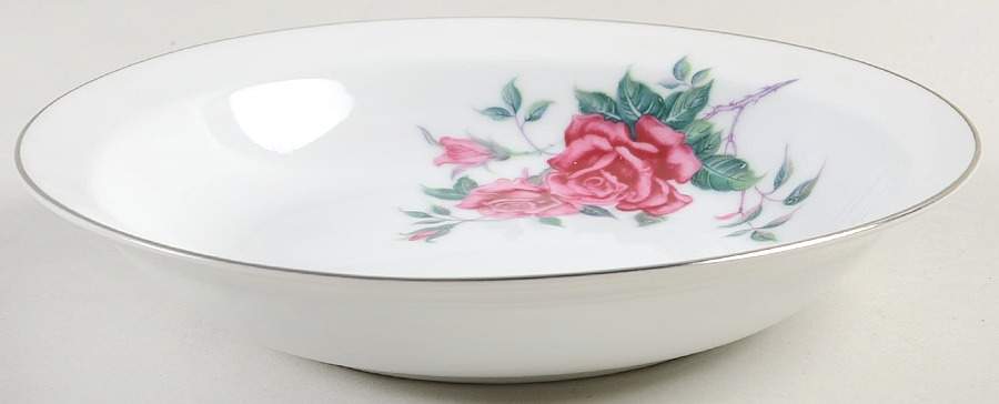 PLR4 Rim Soup Bowl by Pearl China (Japan)-1