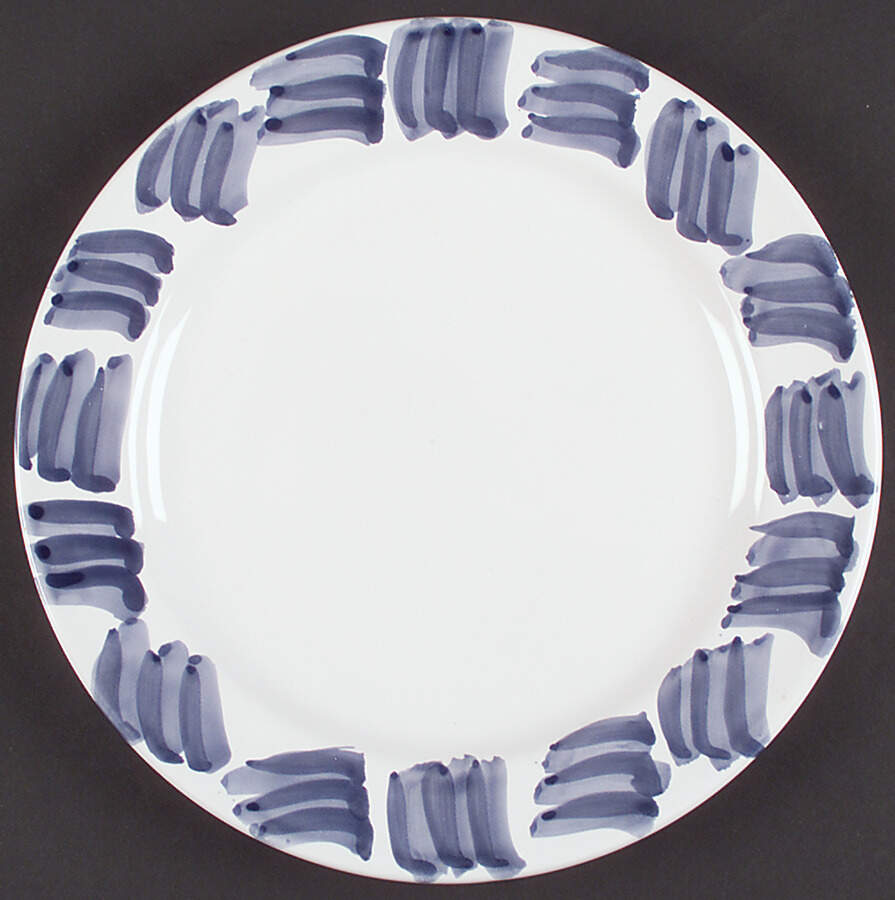 Blue Ambrosia Dinner Plate by Presenttense-1