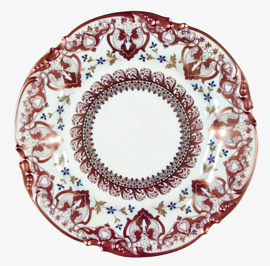 POY270 Luncheon Plate by Jean Pouyat-1