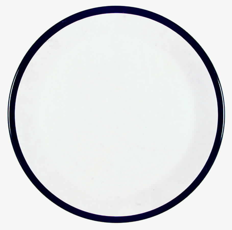 Black Band Dinner Plate by Pfaltzgraff-1