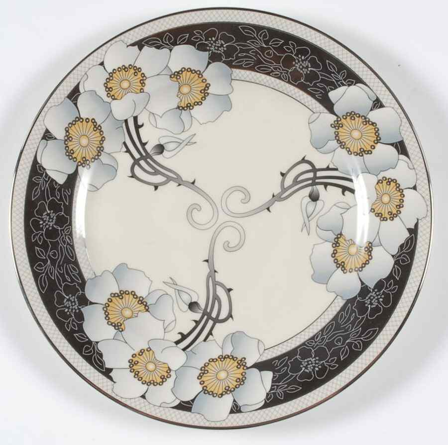 Wild Rose Accent Salad Plate by Pickard-1