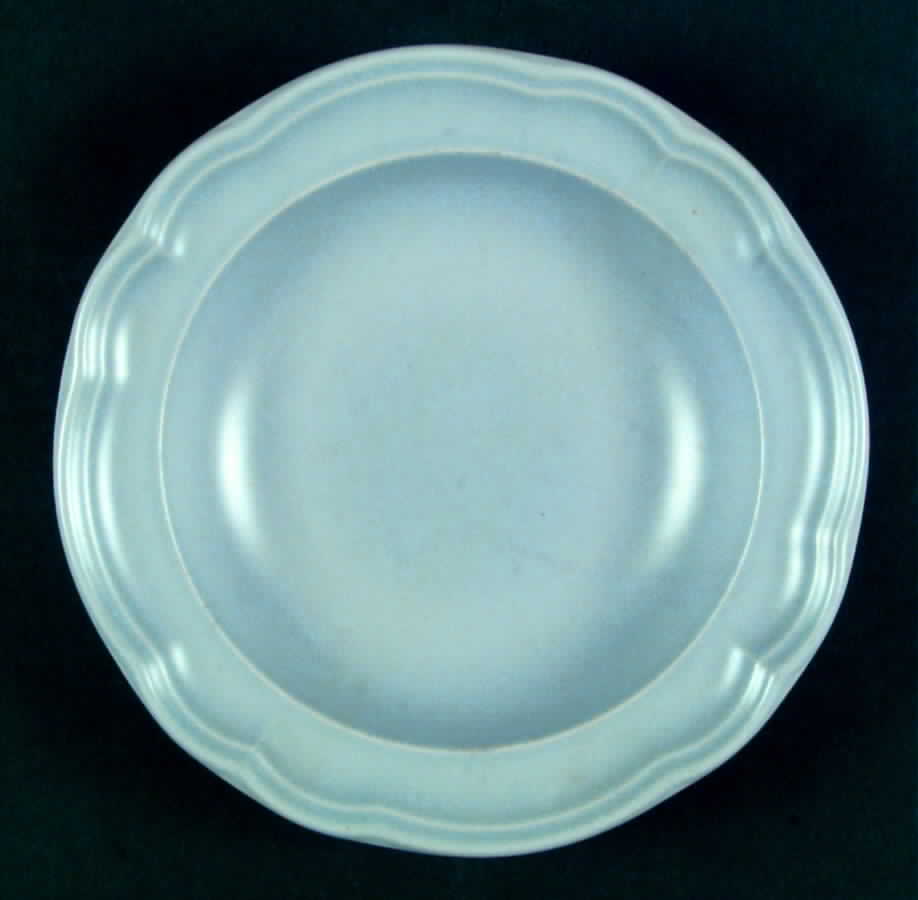 Color Medley Blue Matte Large Rim Soup Bowl by Pfaltzgraff-1