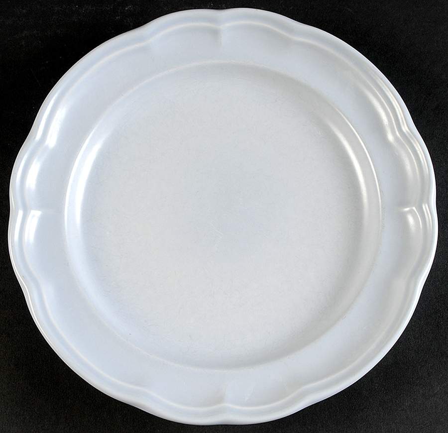 Color Medley Blue Matte Luncheon Plate by Pfaltzgraff-1