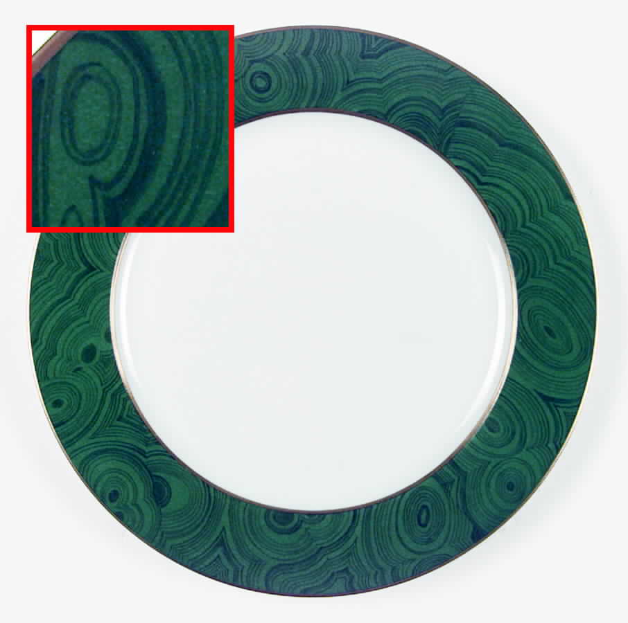 Malachite Service Plate (Charger) by Puiforcat-1