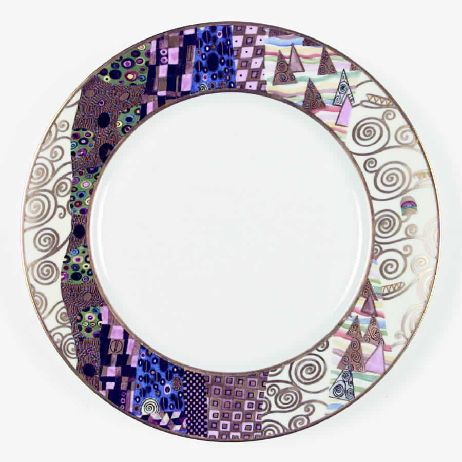 Hommage A G. Klimt Dinner Plate by Puiforcat-1