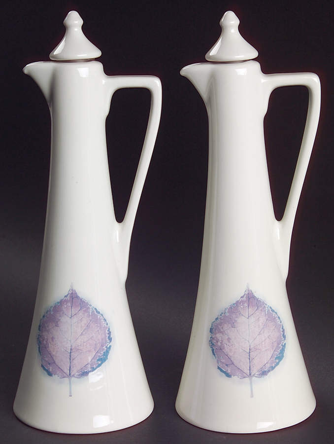 Dusk Vinegar and Oil Set with Stoppers by Portmeirion-1