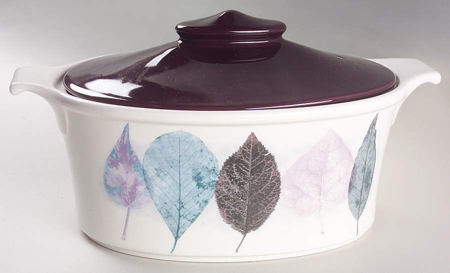 Dusk 3 Quart Oval Covered Casserole by Portmeirion-1