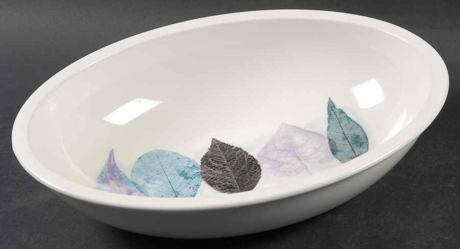 Dusk 12" Sovereign Deep Oval Bowl by Portmeirion-1